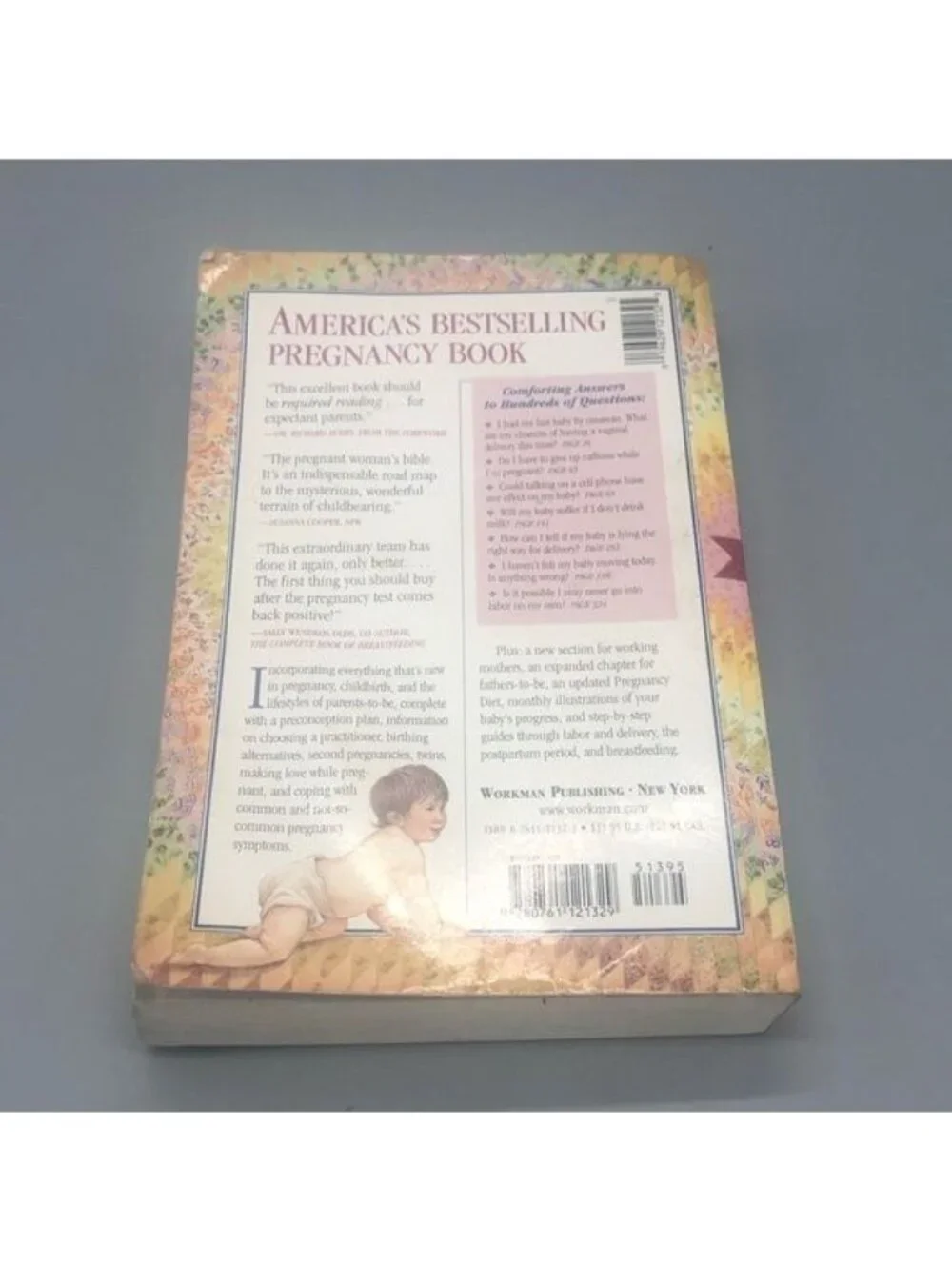 what to expect when you're expecting paperback book  2002 English READ